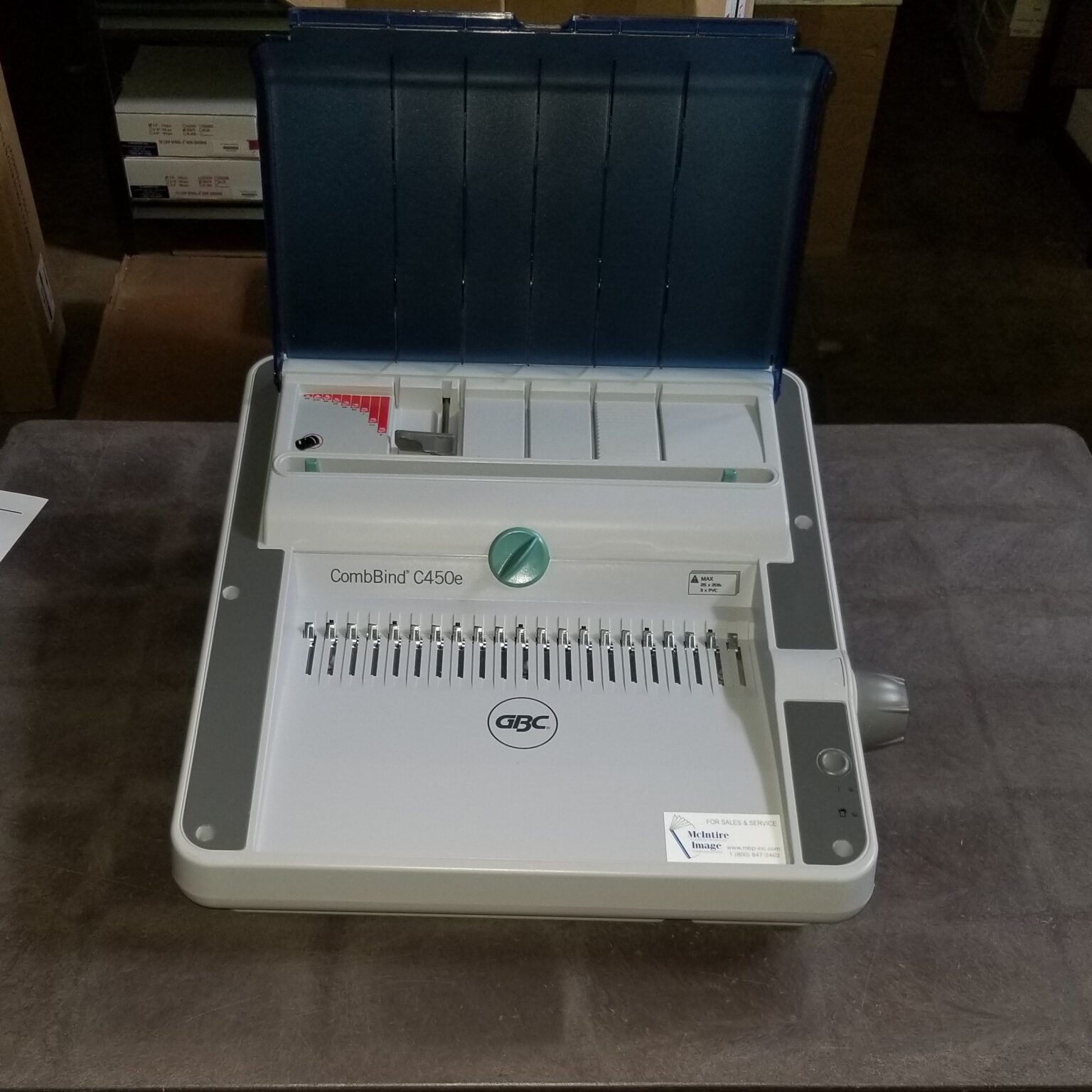 Reconditioned GBC C450e McIntire Business Products & Image Communications
